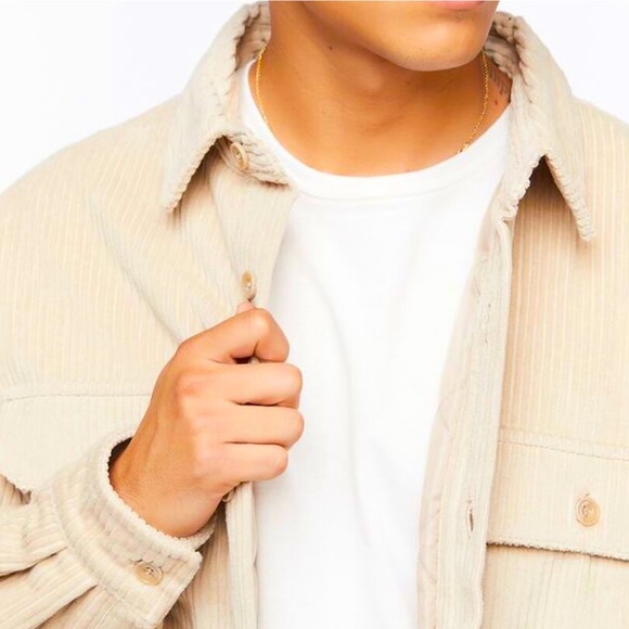 Corduroy Button-up jacket, button up from the front with pockets and collar - Picture 2 of 4